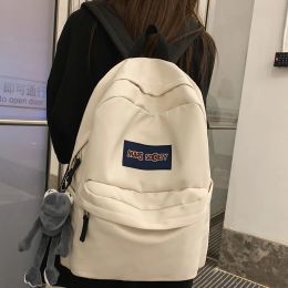 Bags School Bag Male Student Shoulders Large Capacity Couple Backpack Fashion Cool Backpack Female College Teen Computer Bag Mochila