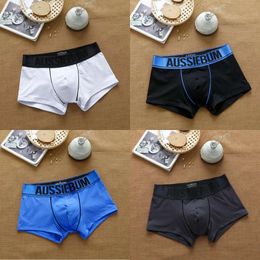 Brand Underpants Men's Underwear Briefs Low-waist Breathable Pants Fashion Elastic U Pouch Close-fitting Comfortable Pure Cotton Underpa nderpa