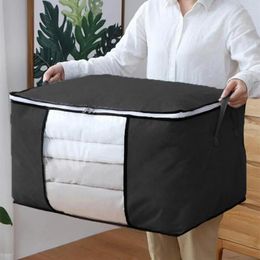 Storage Bags Quilt Bag Non-woven Fabric Foldable Clothes Container Breathable Moisture-proof Blanket Organiser