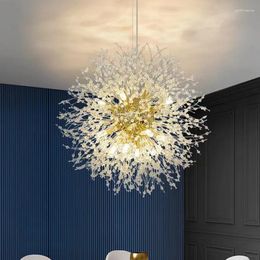 Chandeliers G9 Crystal Snowflake Ceiling Light Living Room Kitchen Modern Chandelier For Bedroom Indoor Decorative LED Luxury Lamps