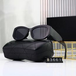 Men Women Sunglasses Fashion Designer Sunglasses 3661 Retro Fashion Top Driving Outdoor UV Protection Fashion Logo Leg Women Men Sunglasses with Box