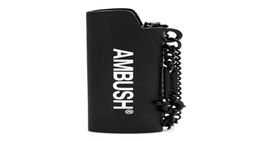 18AW AMBUSH BIC J3 Black Lighter Case Hiphop Rap Personal Necklace Festival Gift for Men and Women3330953