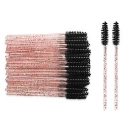 1000Pcs Disposable Crystal Eyelash Brush Mascara Wands Applicator Grafting Eyelash Curling Beauty Makeup Tool Eye Lash Brush8064780