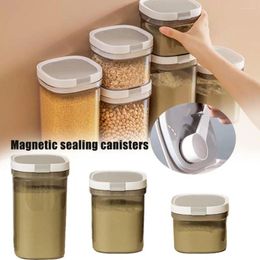 Storage Bottles Sealed Plastic Food Box Cereal Candy Dried Organiser Kitchen With Storagetank Fridge Jars Items Household Container Y8u8