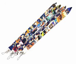 Classic Haikyuu Japanese Anime Lanyard Keychain ID Cover Pass Mobile Phone Charm Badge Bags Holder Key Holder Accessor9629035