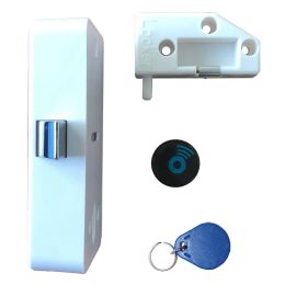 Control Invisible Smart Cabinet Door Lock Keyless Without Hole Hidden DIY RFID Lock Wooden Cabinet Drawer Locker Cupboard