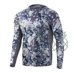 HUK Hoodie Fishing Shirts Summer Long Sleeve Performance Shirt for Fishing Wear Antiuv Breathable Fishing Shirt Camisa De Pesca 26604685