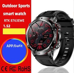 2024 New zw48 smart watch Bluetooth talk three outdoor waterproof heart rate blood oxygen monitoring exercise Metre Wristwatches