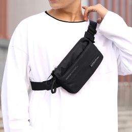 Packs Men Nylon 4 Pockets Waterproof Women Waist Bag Fashion Male Simple Wear Resistant Black Fanny Pack Phone Pouch Chest Bags G204