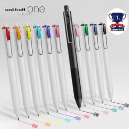 Pens 20Pcs Japan UNI UMNS38 Uniball One Colour Presstype gel pen 0.38mm Student Exam Office Signature Pen Japanese StationeryAward