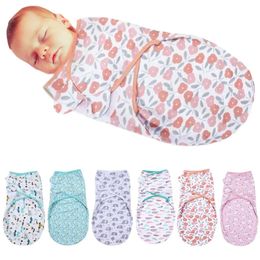 Baby Swaddle Blanket born Infant Adjustable Swaddling Sleep Sack for Boy Girl 240417