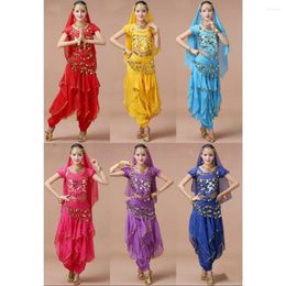 Stage Wear Sexy Belly Dance Costume Set Professional Egyptian Egypt Bollywood Costumes Women Dress Bellydance Adult Top Pants