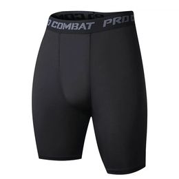 2023 Crossfit Compression Gym Shorts Men Quickdrying Workout Fitness Leggings Running Bottom Sports Tights for 240412