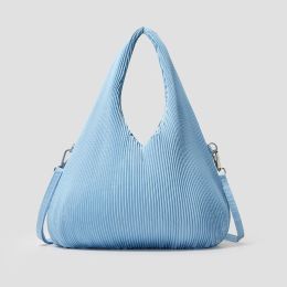 Hobos Nylon Cloth Hobos Composite Bag Purses And Handbag For Women Luxury Designer 2023 New Fashion Pleated Soft Shoulder Crossbody