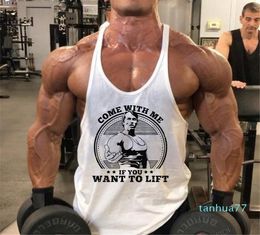 FashionBodybuilding Stringer Sport T Shirt Gym Tank Tops Running Vest Men Fitness Sleeveless Undershirt Golds Gym Top Men Cloth Q9160137