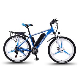 Lights 26 inch 27 speed Electric mountain bike long endurance powerassisted bicycle Electric city bike with Headlights and display