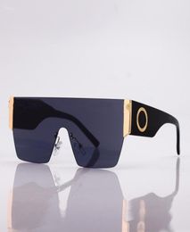 Summer Sunglasses Flat Top Large Oversized Women Men Fashion Sun glasses Rectangle and Square Rimless Frame Gold Frames Brand New 4227588