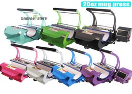 Heat Transfer Machines DIY Sublimation Mug Press for 20oz Skinny Tumbler 7 Colours available Printing Digital Baking Cup Machin3722593