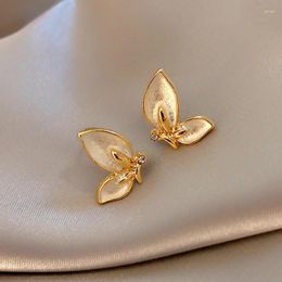 Stud Earrings KAITIN Simple Butterfly For Women Korean Fashion Charm Earring Unusual Girls Party Trend Accessories HE3448