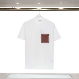 Men's T-shirts Summer T-shirt Mens Sweatshirt Loe Designer Tshirt Round Neck Pullover Shirt 3D Printing Tee Men Women Short Sleeve Luxury Clothing Loeweee S 340