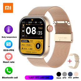 Control Xiaomi 2023 ECG+PPG Bluetooth Call Smart Watch Men Women Outdoor Sports Fitness Bracelet Heart Rate Health Monitoring SmartWatch
