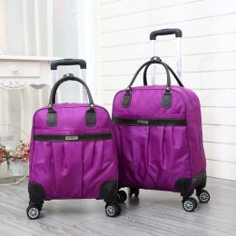Carry-Ons Wheel trolley bag, travel bag, women's trolley bag, men's large capacity hand luggage bag, boarding suitcase travel bag