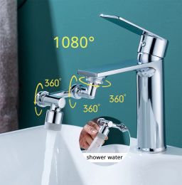 Purifiers Universal 1080° Rotation Faucet Aerator Splash Filter Kitchen Tap Extend Water Nozzle Faucet Adaptor Faucets Bubbler