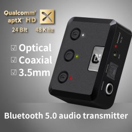 Accessories Aptx Hd Bluetooth 5.0 Transmitter Csr8675 Audio Music Wireless Usb Adapter 3.5mm Aux/optical/spdif/coaxial/rca for Tv Pc Mr275