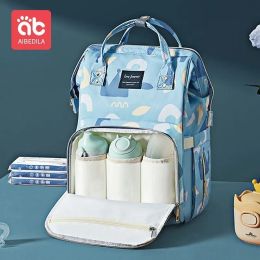 Bags Aibedila Waterproof Mummy Bag for Mommy Backpack Large Capacity Fashionable Travel Maternal Boy Backpack Babies Backpacks Ab353