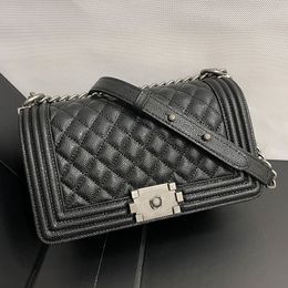 7A Designer Bag shoulder bag Caviar high quality classic flap clutch Bags luxury tote handbag women man cc woc bag pochette Cross body Calfskin Lambskin quilted