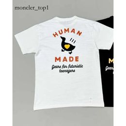 2024ss Human Made New Men's T-shirts Human T Shirt Men Women High Quality Heart Print Oversized Fashion Brands Hip-hop Human Made Summer Beach Top Tees 5282