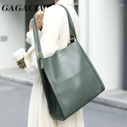 Evening Bags Genuine Leather Luxury Handbag And Shoulder For Women Brand Designer Magnetic Buckle 2024 High Quality Tote Bag