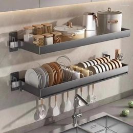 Kitchen Storage Multifunction Wall Rack Sink Mounted Dish Holder Stainless Steel Drain Accessories Organizer