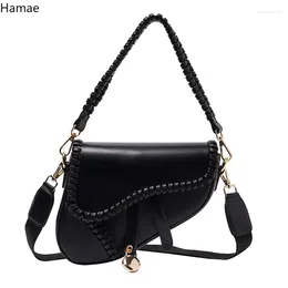 Shoulder Bags 2024 Fashion Women Trend Luxury PU Leather Female Brand Designer Handbags Small Purse Messenger