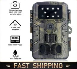 Cameras Hunting Camera 20mp 1080p Pir Infrared Wild Trail Camera Night Vision Ip66 Wildlife Surveillance Tracking Cam Photo Trap Pr700