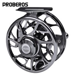 Accessories Proberos 3+1 Bb Fly Fishing Wheel 5/7 7/9 9/10 Wt Fly Fishing Reel Cnc Hine Cut Large Arbour Die Casting Aluminium Fly Reel