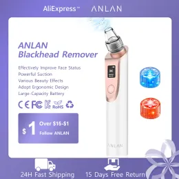 Scrubbers Anlan Blackhead Remover Vacuum Pore Cleaner Acne Comedones Removal Black Head Remover Face Care Pimples Tools Comedone Extractor