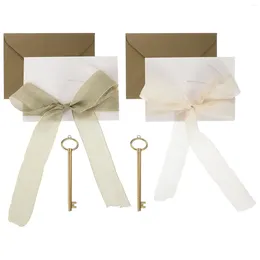 Party Supplies 1 Set Delicate Wedding Vows Cards Oath Declaration