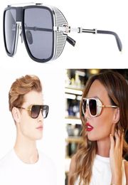 New Fashion Design Womens Sunglasses Men Brand Eyeglasses BPS104 Exquisite Square Frame Generous Popular Style Summer Outdoor uv49273200