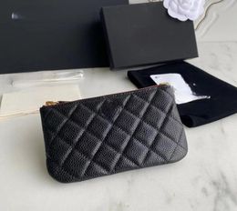 cc wallet luxury designer wallet small purse card holder credit wallets women classic black quilted fashion genuine leather clamsh7914741