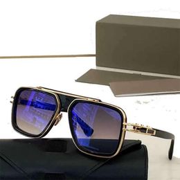 2024 Designer Sunglasses Dita Grand Lxn Evo 403 Metal Minimalist Retro Mach Collection Sunglasses Masonry Db Eyewea Matsuda Eyewear Cut Edge with original box