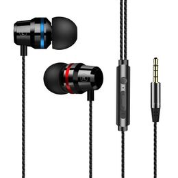 3.5mm In Ear Earbuds Mobile Wired Headphones Sport Earphone Earpiece Headset Mic Music Earphones For Xiaomi huawei Samsung Phone