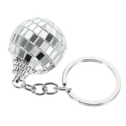 Keychains Bag Supply Keychain Decor Hanging Small Gift Disco Ball Ornament Plastic Multi-function Child