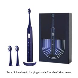 toothbrush Adults Electric Toothbrush Powerful Sonic Toothbrush Ultrasonic Rechargeable USB IPX7 Waterproof Travel Box Holder Teeth Brush