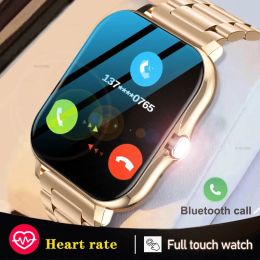 Watches 2023 New Bluetooth Call Smart Watch Men Women Sleep Heart Rate Blood Pressure Sport Smart Clock Fashion Ladies Smartwatch Woman