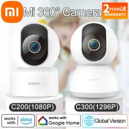 Suits Global Version Xiaomi Smart Camera C200 1080p or C300 1296p Hd Wifi Night Vision Baby Security Monitor Webcam Ai Work with Alexa