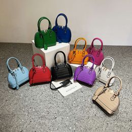 Hot Sell Candy Colors Small Hand Bags Young Ladies Shell Handbag Trendy Cute Purse for Girls