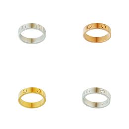 Love Self for Women Brand Gold Never Fade Band Rings Selection Charming Jewelry Ring Classic Premium Accessories Exclusive