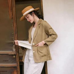 Women's Suits Suit Coat 2024 Spring And Summer Casual Style Versatile Ladies Blazer Top Comfortable Fashion Elegant Lady