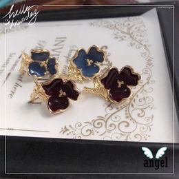 Stud Earrings Jewelry Department Of Plant Flowers Charactizing A Elegant French Western Female